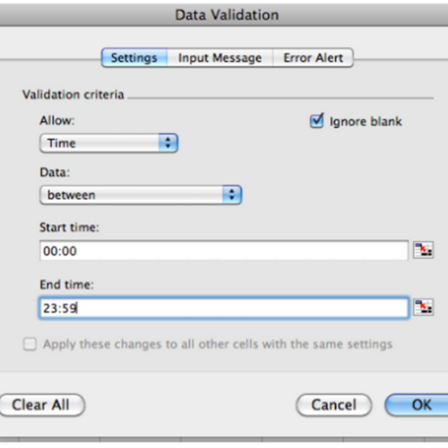 data-validations