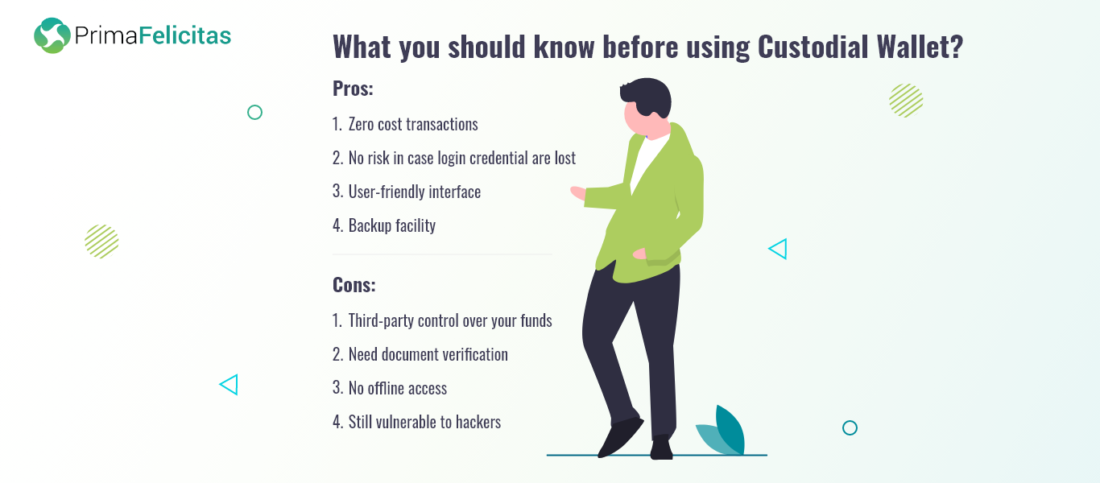 Custody solution Pros cons