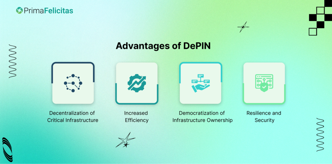 Advantages of DePIN